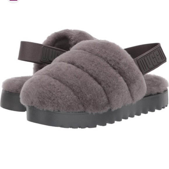 UGG women’s super fluff slippers - Picture 10 of 11